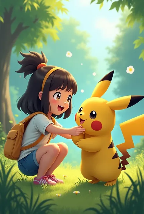  Pokémon　Pikachu　 girl