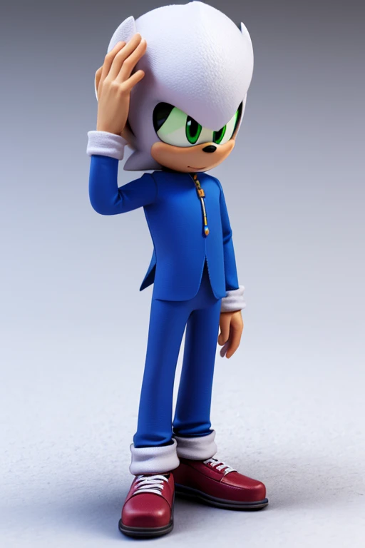 Male human amirhossein ajorloo sonic_3d style 