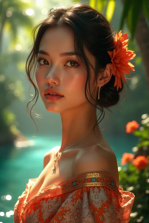  Beautiful woman from Indonesia