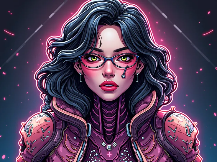 (masterpiece:1.2),(Highest quality),(Super detailed),(Ultra-high resolution),(Best illustrations),8k,wallpaper,Beautiful female cyborg,whole body,psychedelic,Vector art,Layered textures,progressive,pop,sf,cyber punk,Super sexy:2.0