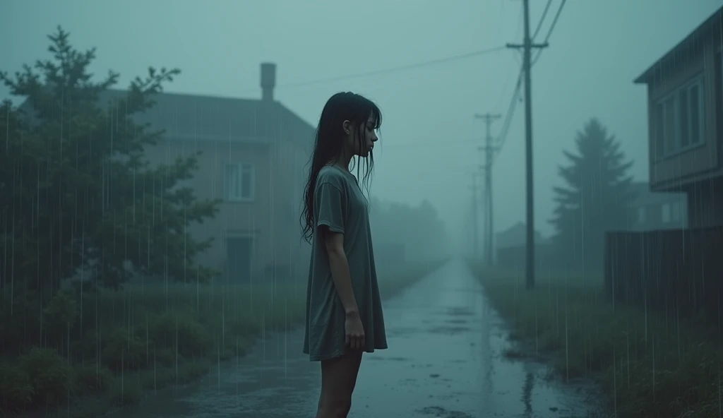 in the cold rain，A girl stands alone in a deserted place，Her figure looked particularly desperate。The rain hit her mercilessly，但它不powerful&#39;Wash away the pain and despair in her heart。

Her eyes are empty and numb，Seems to have lost hope in life。her lip...