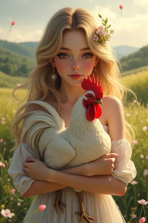 Beautiful girl holding cock 