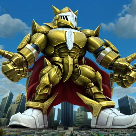 - excalibur sonic. solo. golden armor. the whole body is golden.
- masterpiece. official art. 8k. best quality. detailed full bo...