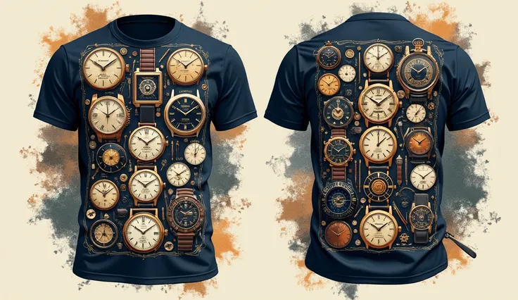 t-shirts related to watches