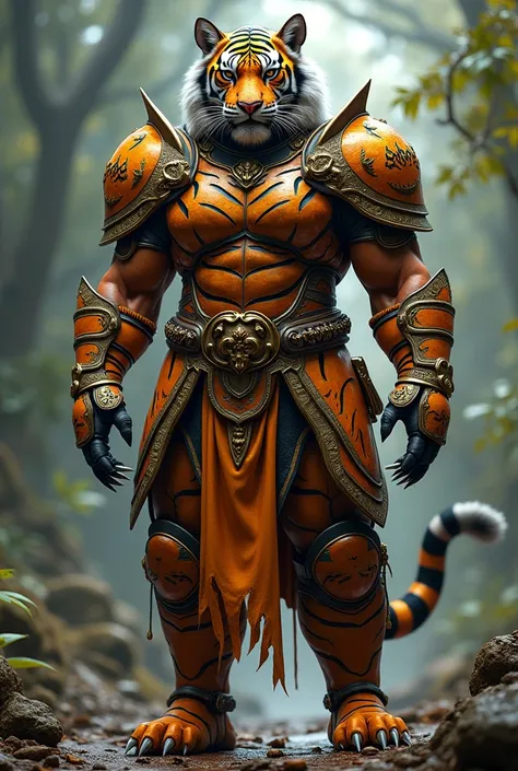 Tiger skin armor