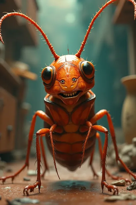 Animated cockroach