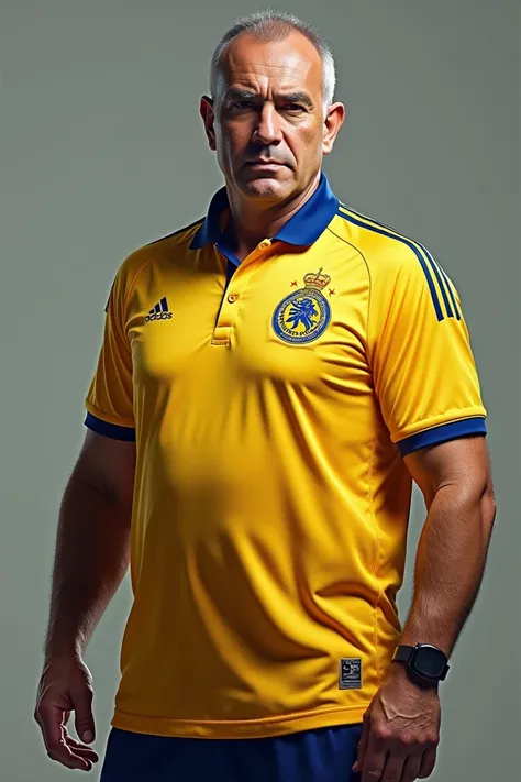 Fatih terim wears Fenerbahçe jersey