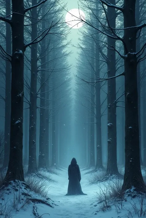 Snow in the dark forest, Capa de um single, called Ecos 