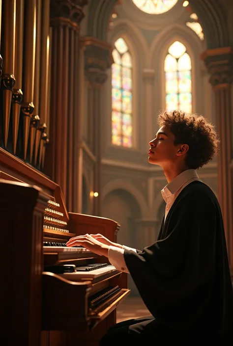  Playing the organ as seen by Costas