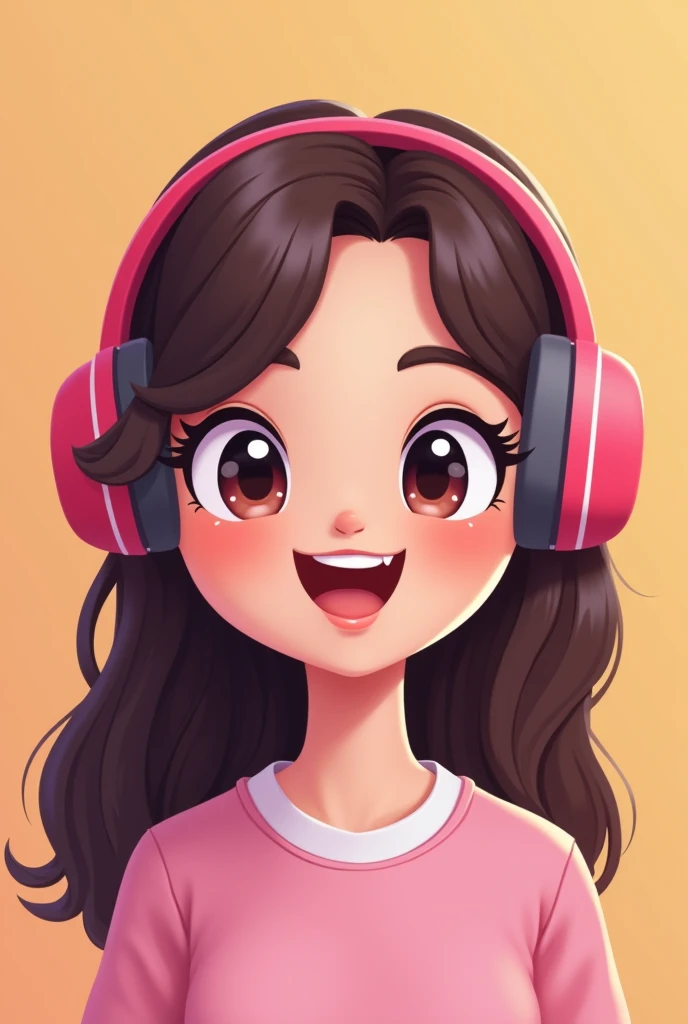 An emote for a female Twitch streamer (2D version) that isnt as realistic, only simple colors with no effects and a little chibi.