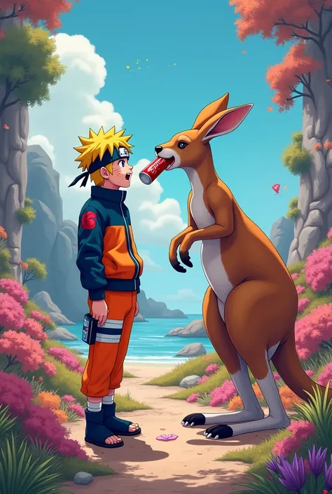 Naruto 7 cola kangaroo