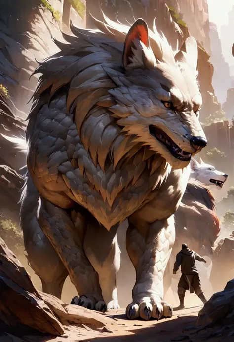 nj5furry,((wolf,hoodie)),white and gold fur,male, kemono, ((extremely realistic shading, masterpiece, extremely detailed, photorealistic)),
((dragon)),strong, mature male, dynamic pose