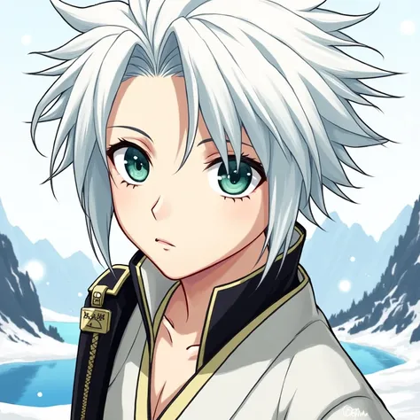  Toshiro Hitsugaya female version (Be guided by the reference ) 