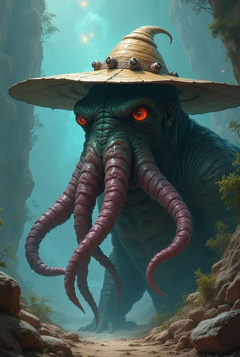 chuthulu Propeller Hat