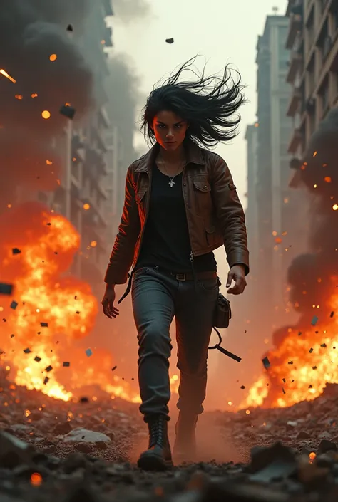 High resolution, Explosions, Black hair, High resolution, 