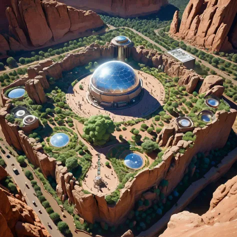 The box garden of the gods, a birds eye view of mankind building a moon base, a god dropping meteorites on purpose, a god encouraging aliens to attack, a god showing visions of beautiful women, its all a game of the gods,