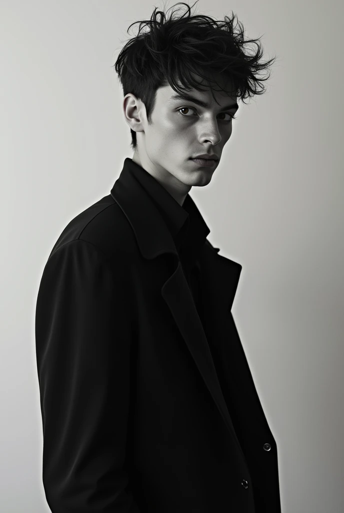 Edgar Grumman (eddie/Ed)
Age: 32 years
Music : "Enjoy The Silence"  - Depeche Mode
Description :
Tall man (1,88m),  thin and slender with a defined body . short hair, black people, disorderly,  with fringe that partially covers one eye. dark brown eyes, al...