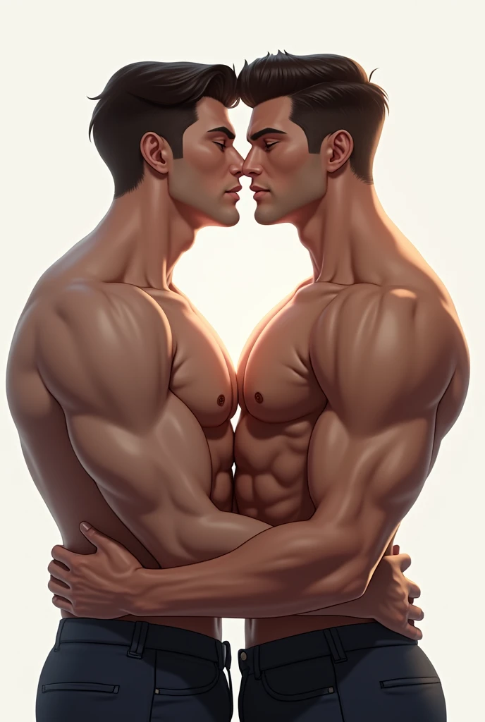 two sigma men kissing 