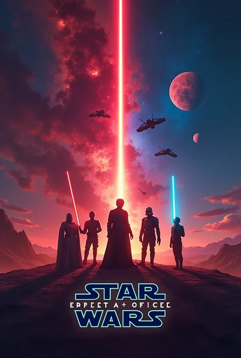 A movie poster that looks like Star Wars with Critard Wars written on it.