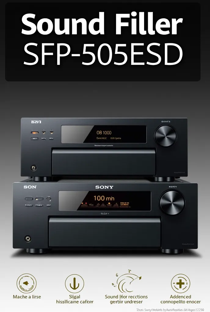 SONY SOUND FILLER ＳＦＰ－505ＥＳＤ