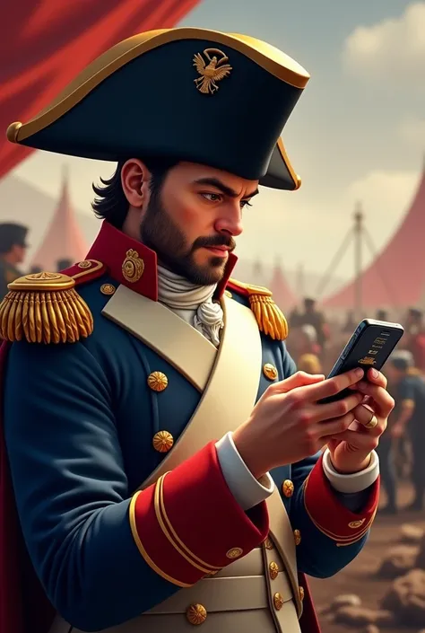 Napoleon doesnt set aside playing Clash Royale
In the last arena