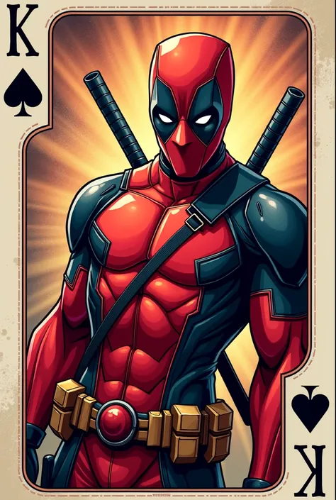 Create me a Deadpool card with the name Delicius Pool 