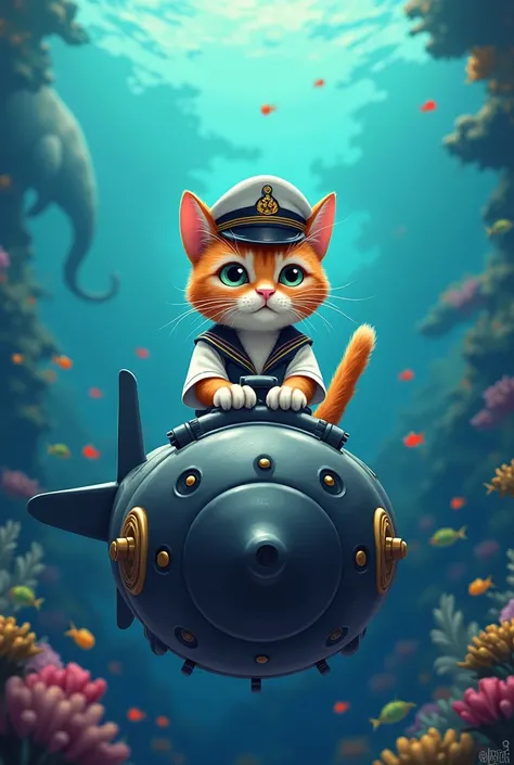 Cat Submarine
