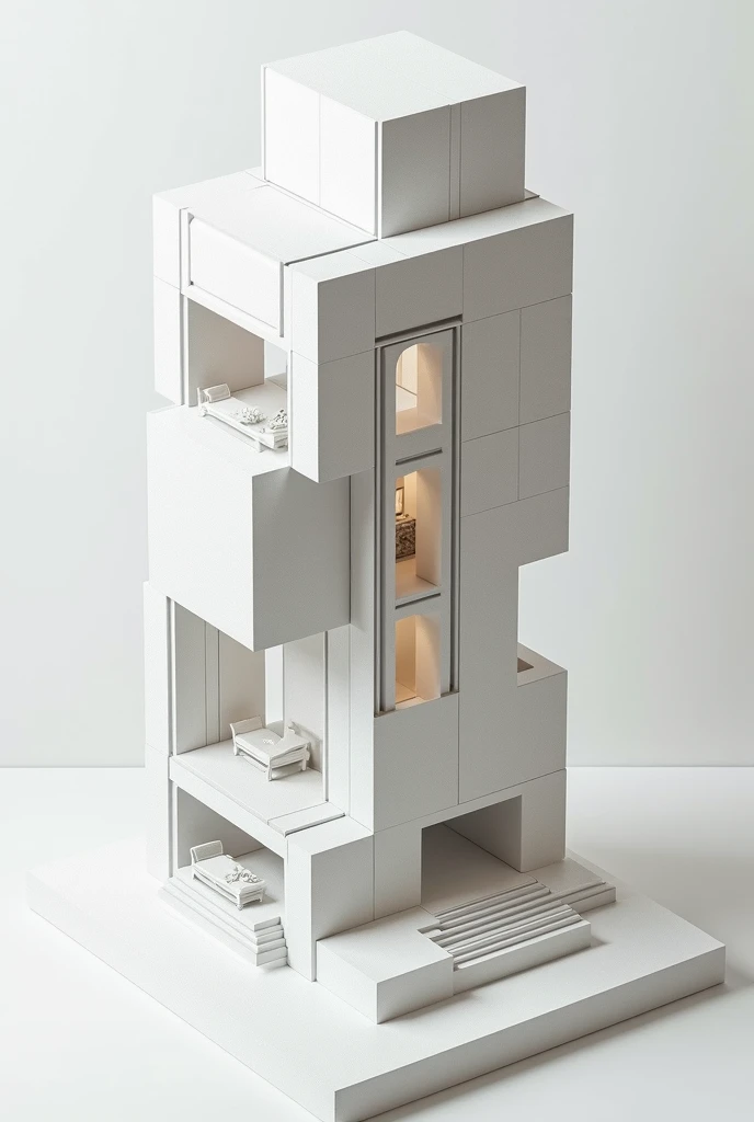   generate a three-dimensional composition from components such as mass,  grids and folded surfaces  ( folds and /or boxes );  and with the following enclosing  ( sieved , transparent,  y
 opaque ). dimensions of the model are LATERAL
 • Width =7.20m/long=...