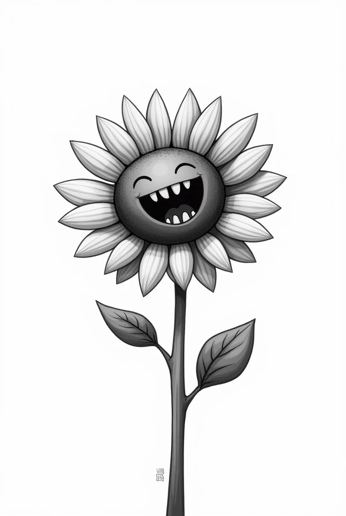 Sunflower laugh no color drawing
Other no color 