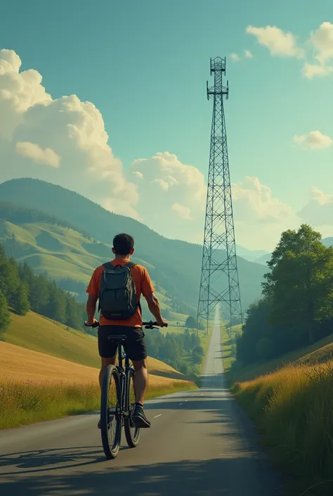 30 year jack While biking through a quiet countryside, Jake noticed an old radio tower blinking in an unusual sequence.