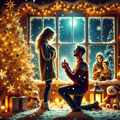 Proposing for marriage on Christmas day