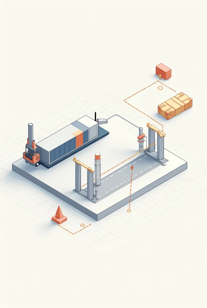 a diagram showing a product being imported,  with a barrier that represents the tariff and a label that indicates "Additional tax "