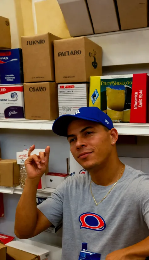  busy man in a store with boxes and a hat, Caio Santos, profile picture,   Ronaldo Nazario Phenomenon , photo from the album, profile picture,  low quality photo  photo, very very  low quality photo  picture, vitor maristane, josan gonzales!!!, profile pic...