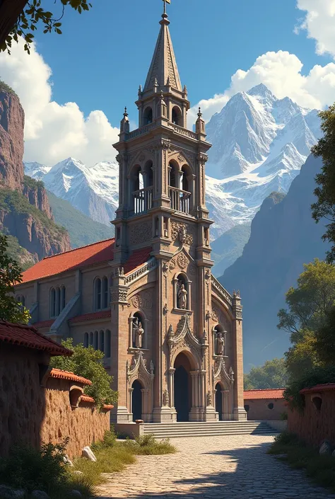 CHURCH WITH FRANCISCAN AND ANDEAN CHARACTERISTICS