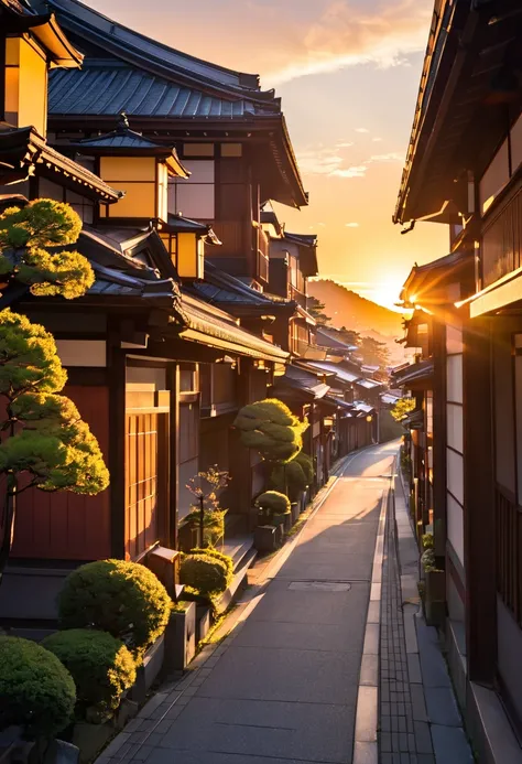 Kyoto at sunrise