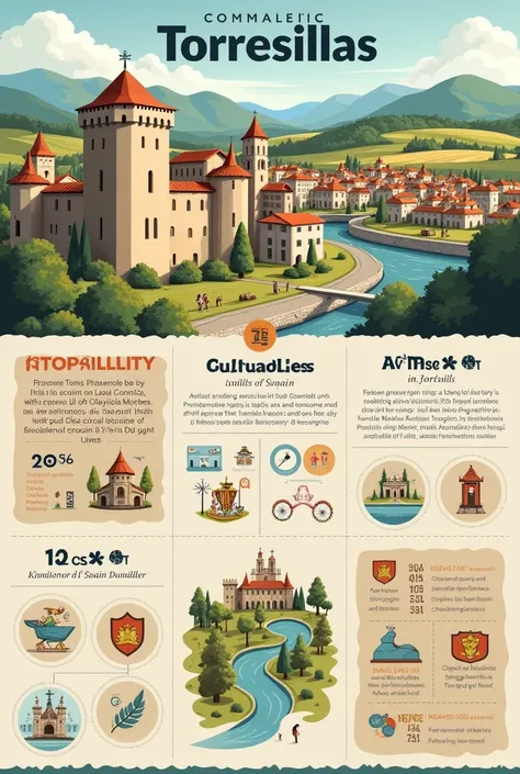 Create infographic about Torresillas
