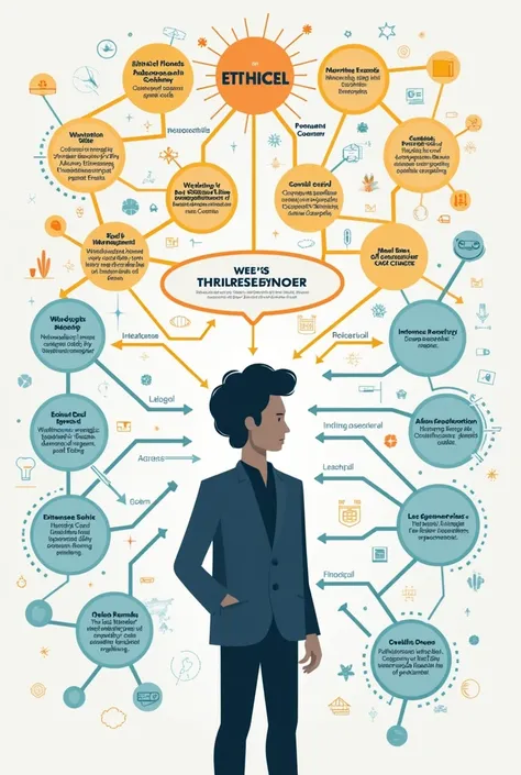 Create an image of the CONCEPT MAP about THE ETHICAL RESEARCHER