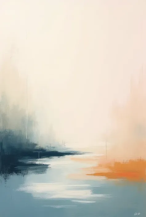 Easy abstract painting 
