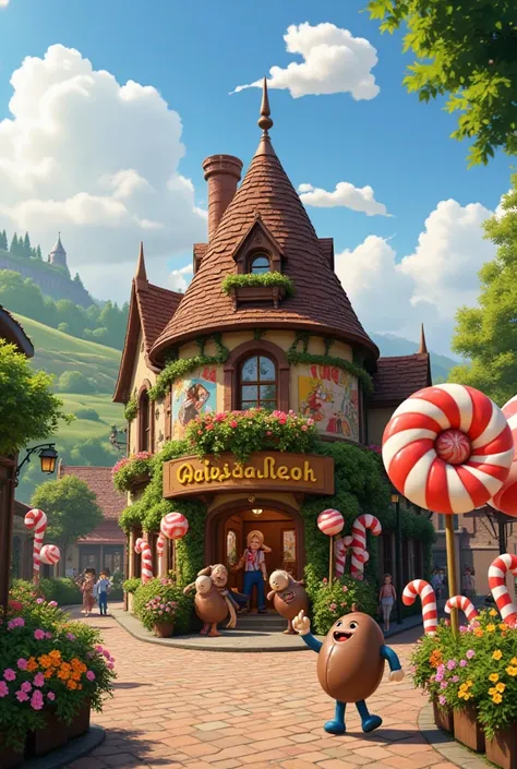 The worlds cutest chocolate factory in Belgium