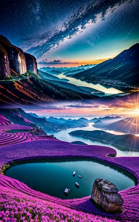 Spectacular views、 Future Cities 、god秘的、 Vivid 、 is glittering、 magic 、 surrealism、god々、 amazing、Little Star, beautiful scenery, Inspiring Scenery, Spectacular Scenery ,Breathtaking Scenery , amazing風景, Emotionally Shaking Scenery,Charming landscape,Impres...