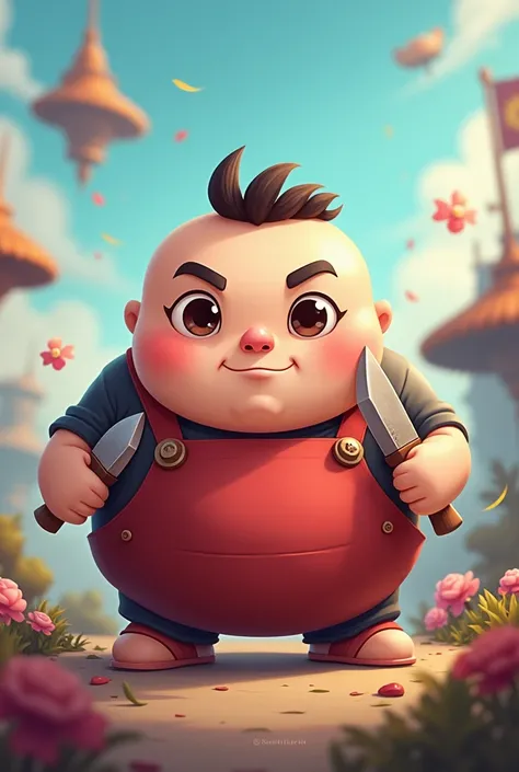 chibi DOTA 2 Pudge make it cute and not realistic