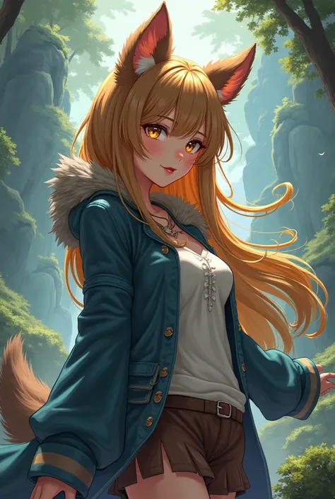 Create a Big Mammal Animal Ear Girl Anime