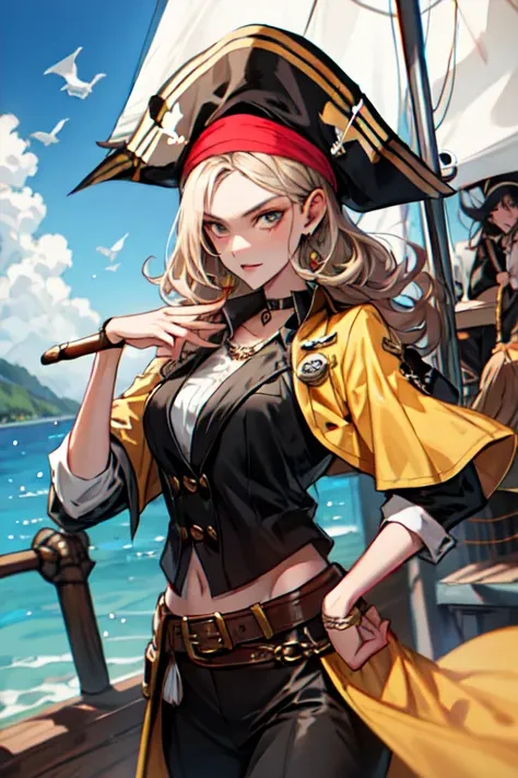 Beautiful pirate