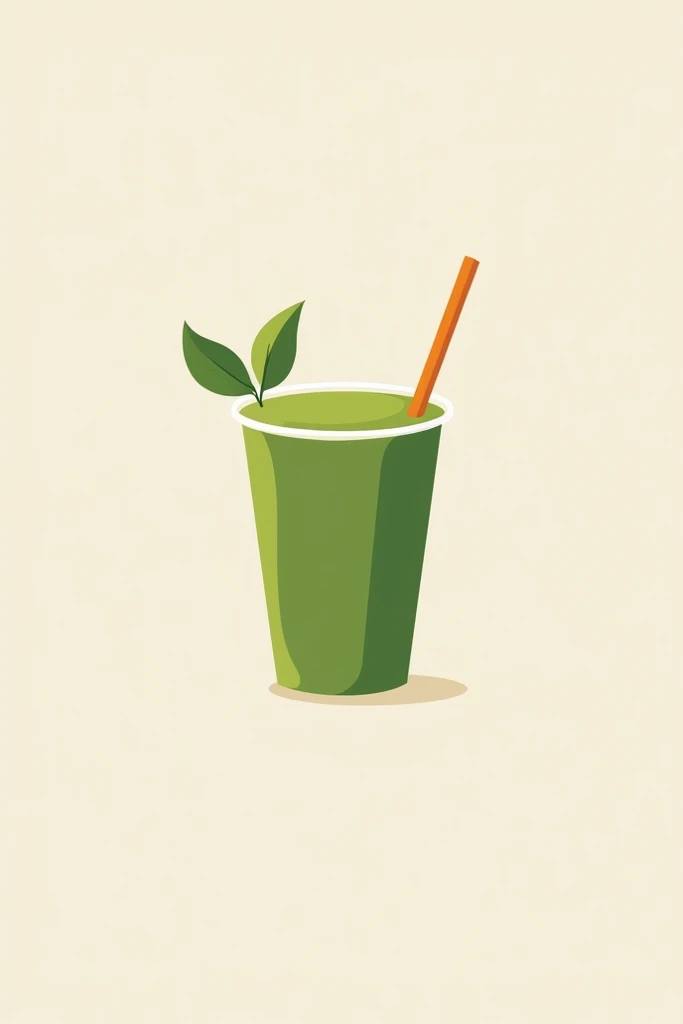 make minimalist logo for our vegetable and fruit smoothie 