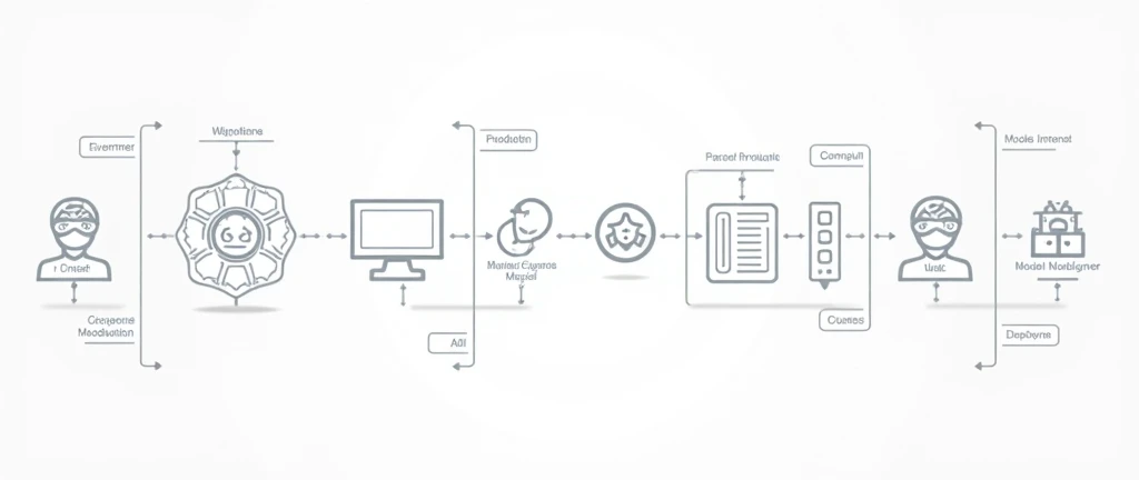 Draw a light-colored one，Diagram of a serial AI application