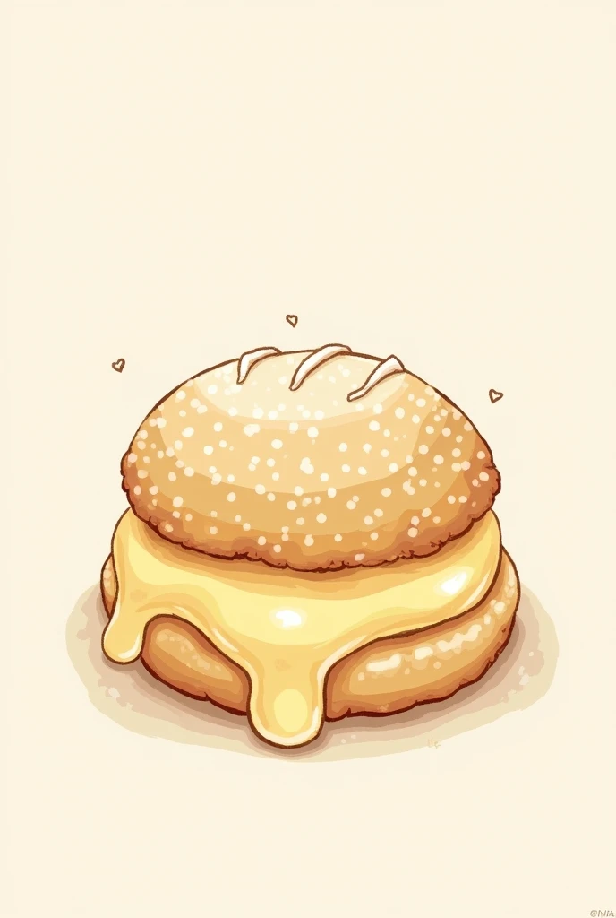 creampuff custard doodle 