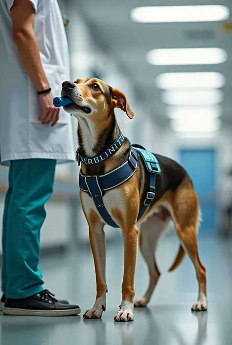 a Doctor helper  Officer Dog 