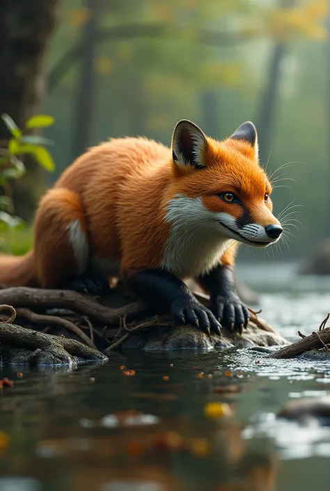 Create a fox beaver for me