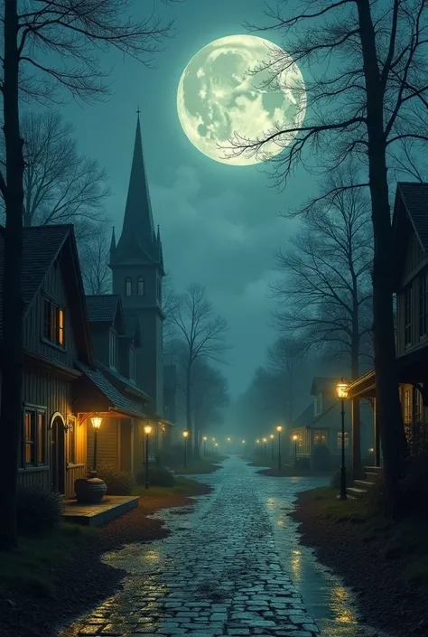 “The Vanishing Town: A place that disappears every full moon”
It was a small, out-of-the-way town—just a dot on the map, nestled between dense woods and a winding river. People who lived in Evershade didn’t often leave, and outsiders who stumbled upon it f...