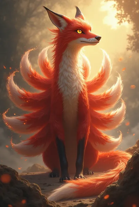 Foxdragon the nine tails